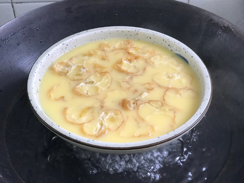 油条蒸水蛋，秒光3碗饭