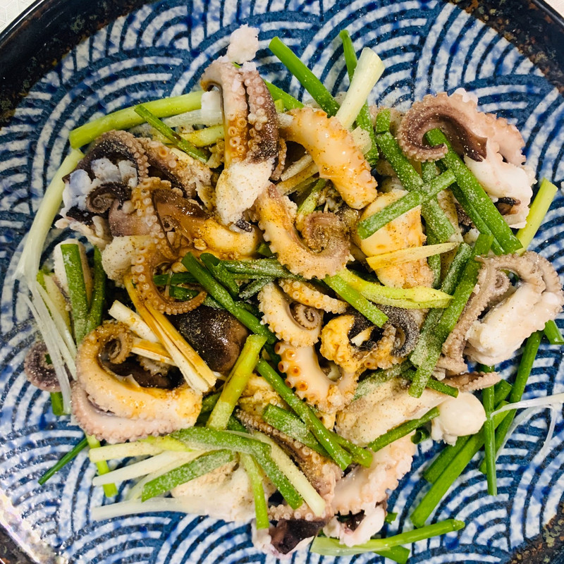 凉拌八瓜鱼