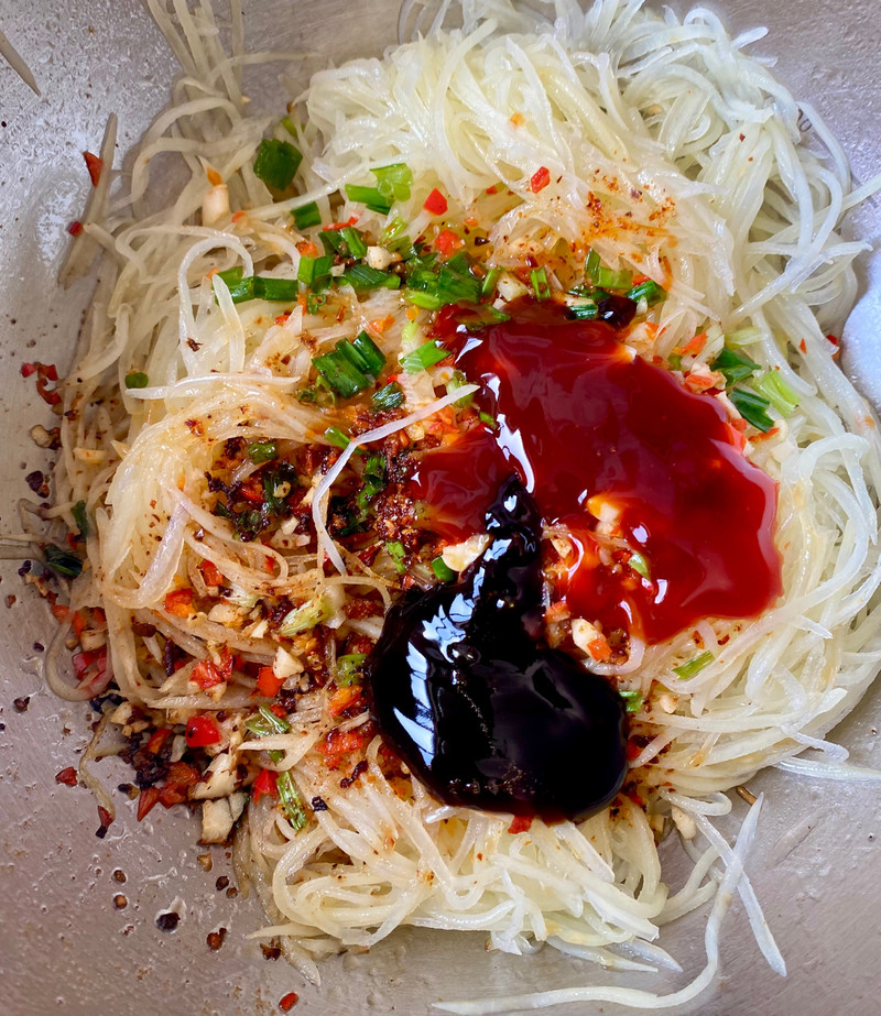 炝拌土豆丝