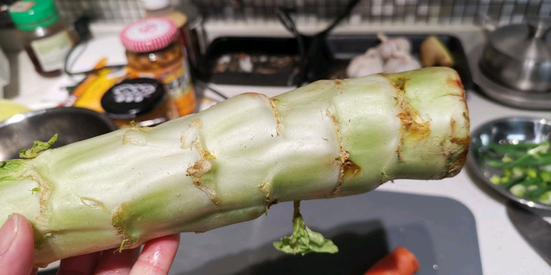 【素炒双萃】素食莴笋胡萝卜