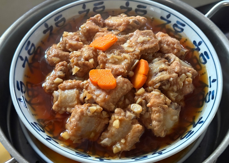 蒜香蒸排骨