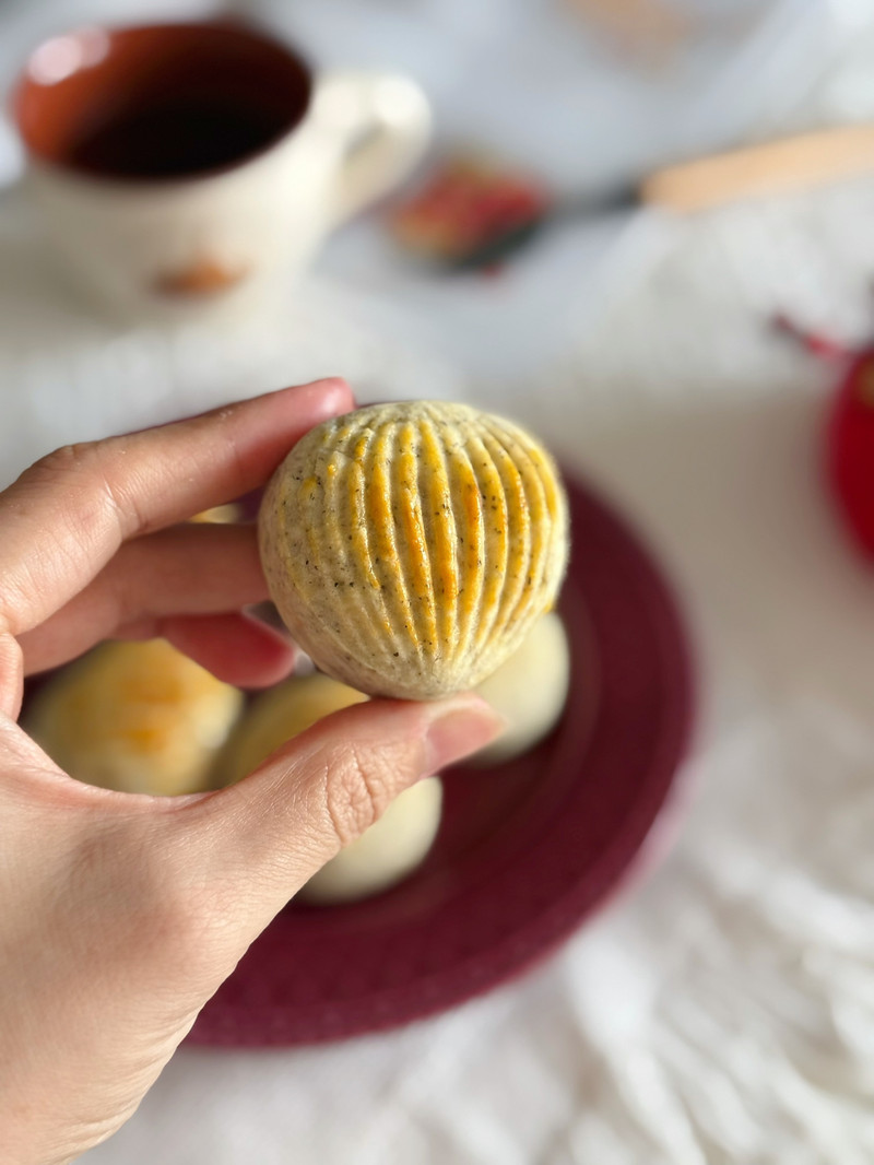 伯爵红茶奶酥椰蓉月饼