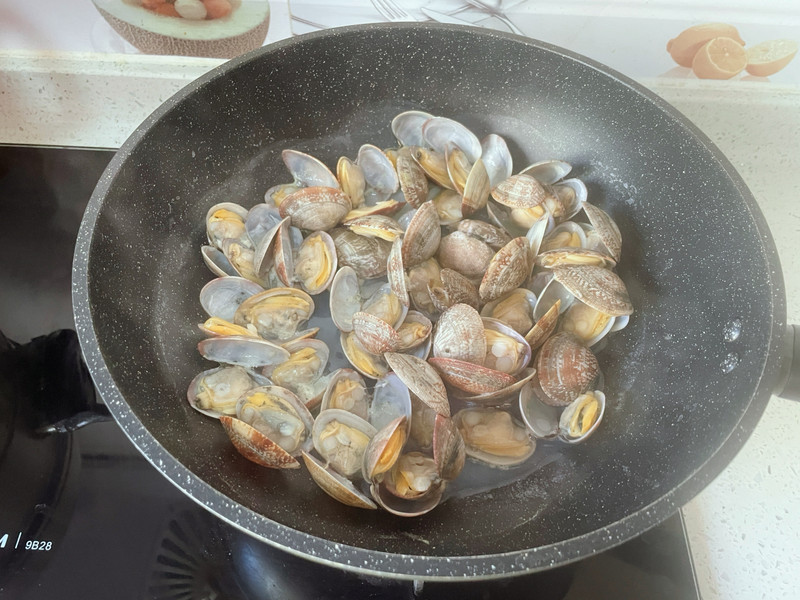 丝瓜炒花甲