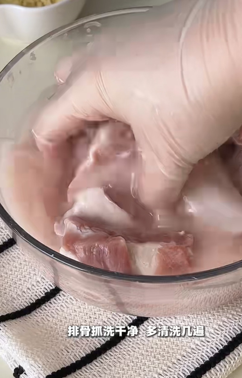 蒜香烤排骨