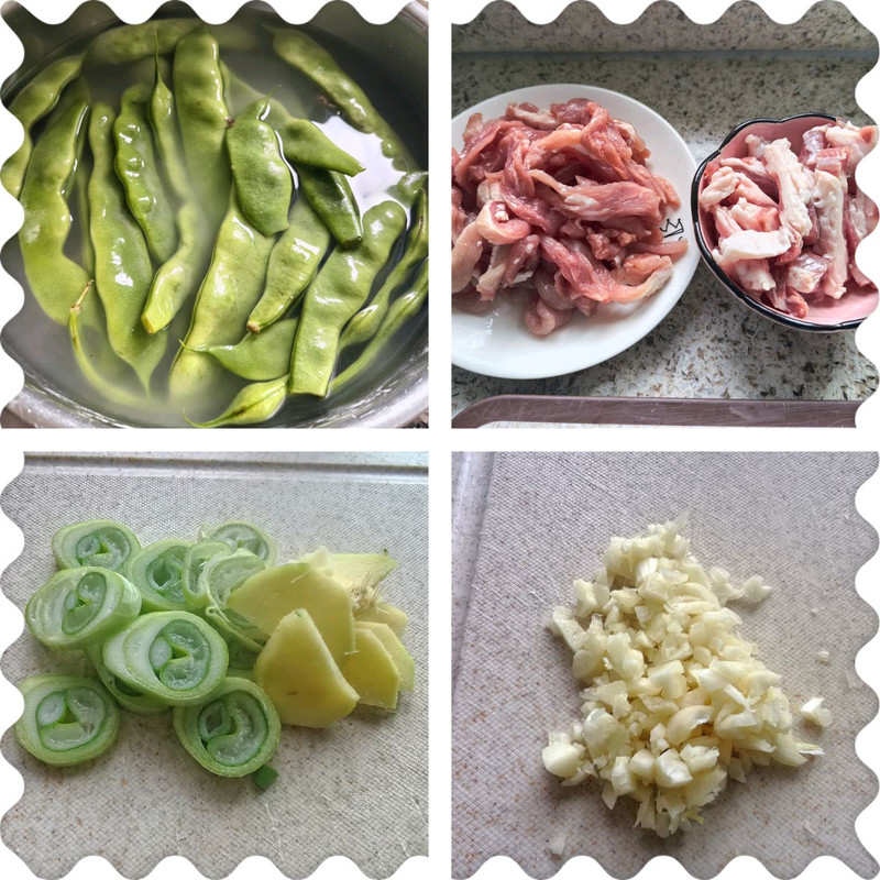 芸豆丝炒肉丝