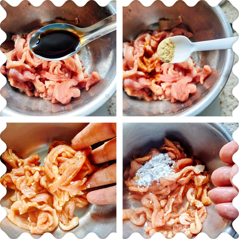 芸豆丝炒肉丝