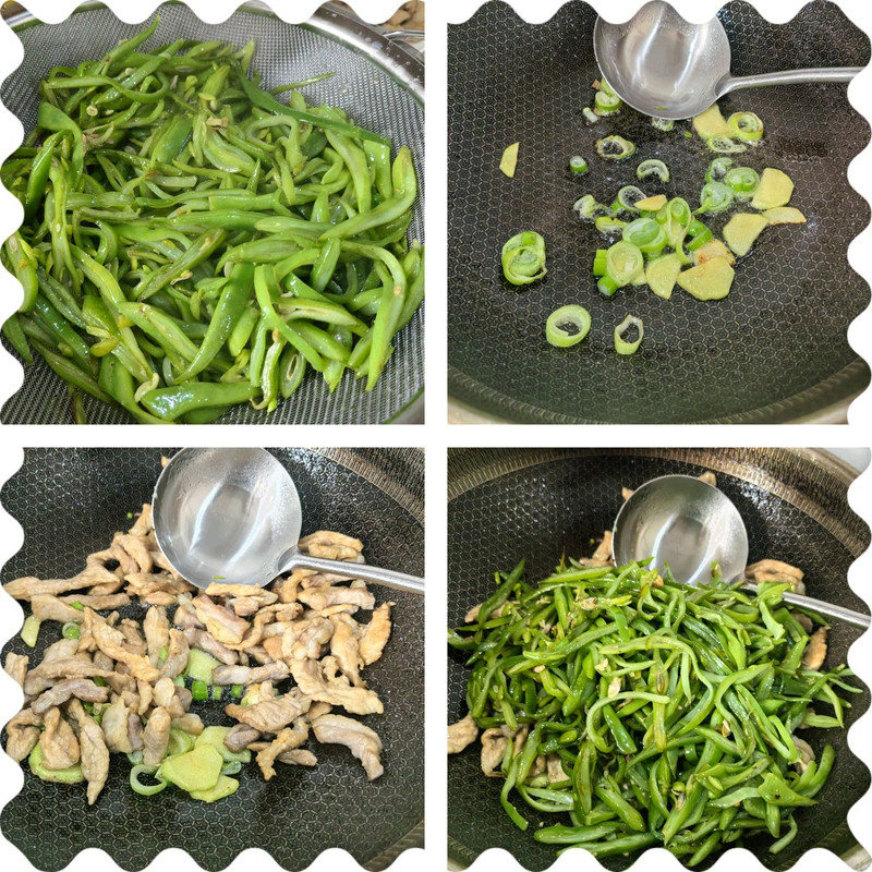 芸豆丝炒肉丝