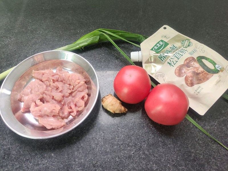 番茄滑肉汤