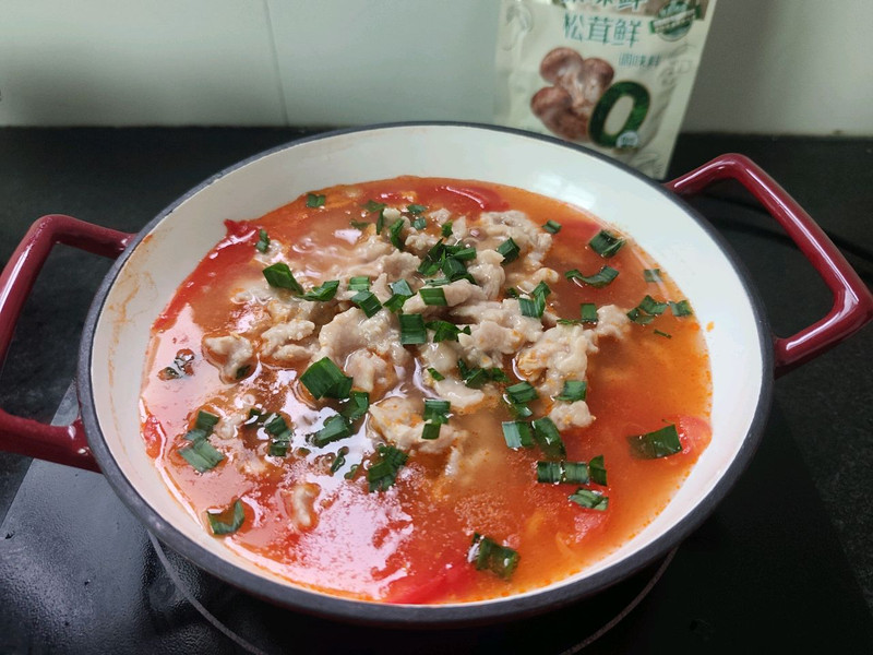 番茄滑肉汤