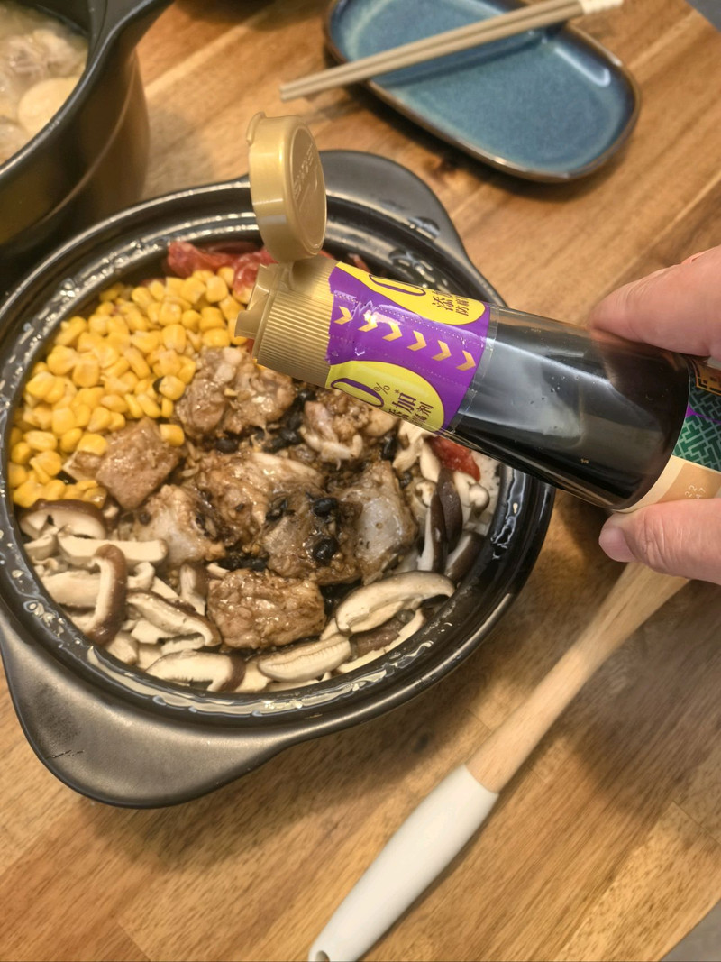 豉汁排骨煲仔饭