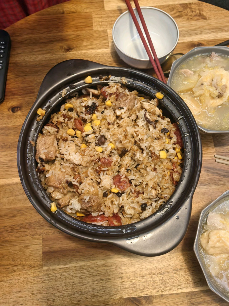 豉汁排骨煲仔饭