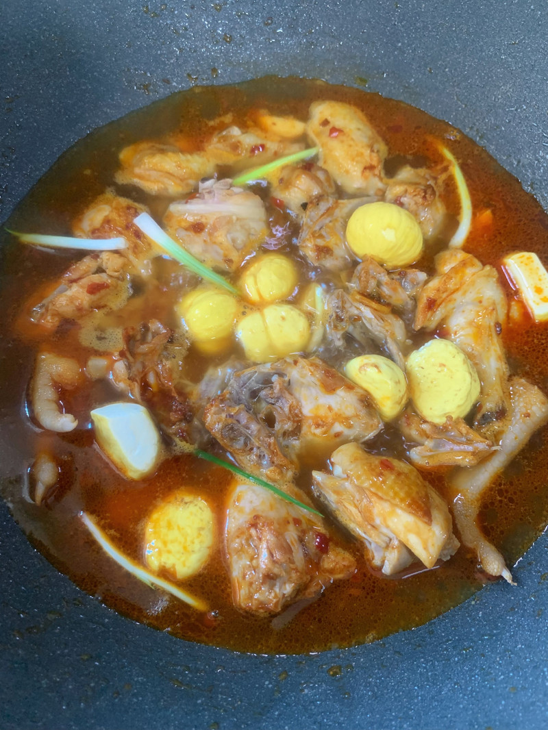 土豆板栗焖鸡