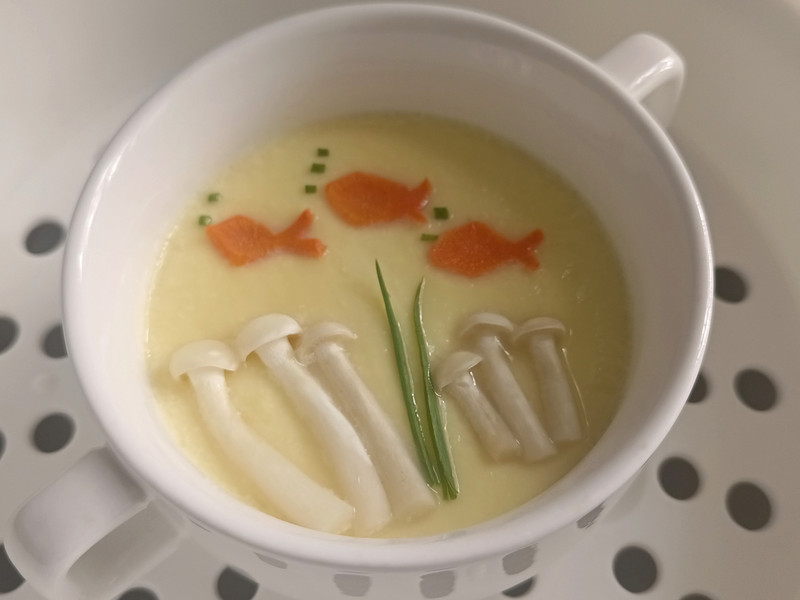 小鱼水蒸蛋