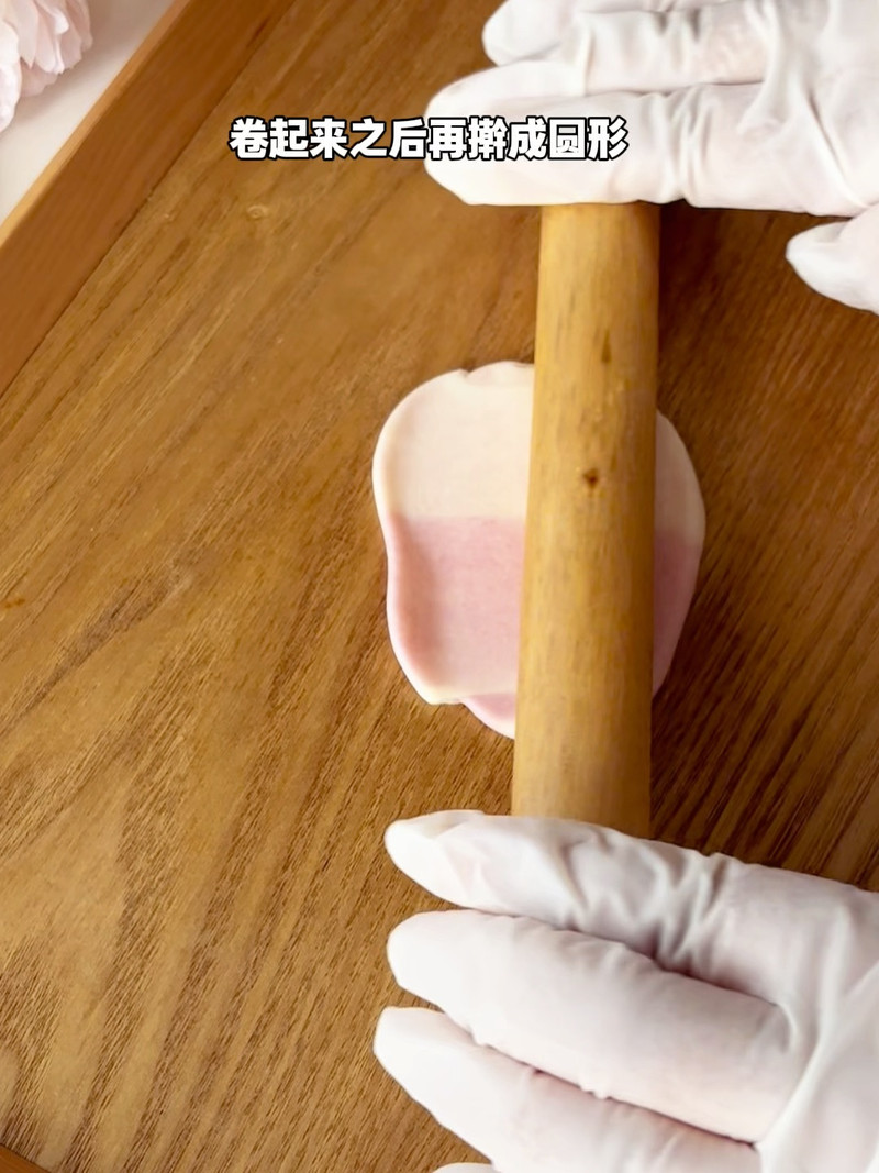 欧洲橄榄培根芋泥荷花酥