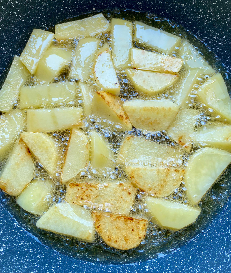 干锅土豆虾