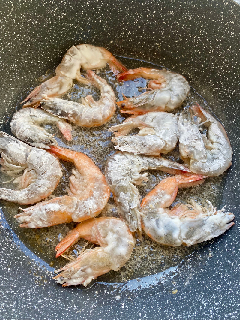 干锅土豆虾