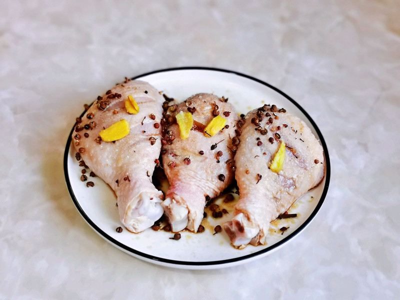 不加一滴油&椒盐蒸鸡腿‼️
