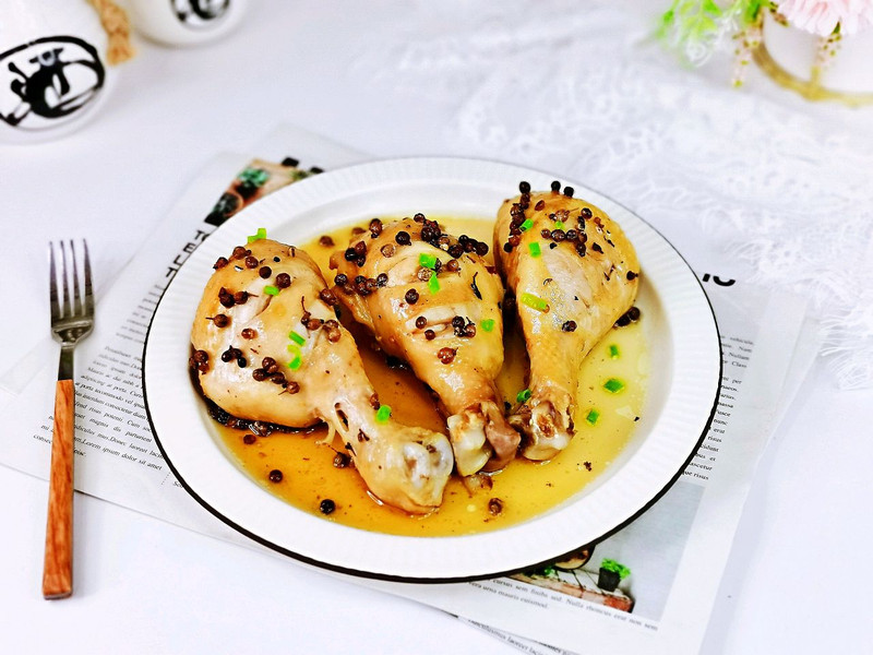 不加一滴油&椒盐蒸鸡腿‼️