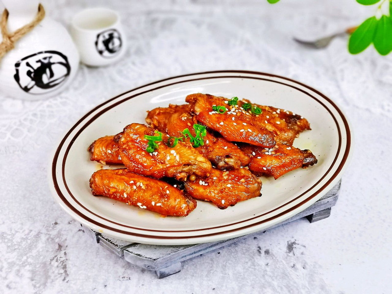 蒜香烤鸡翅&好吃到舔手指