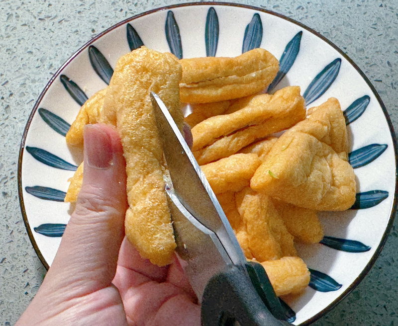 肉沫酿豆泡