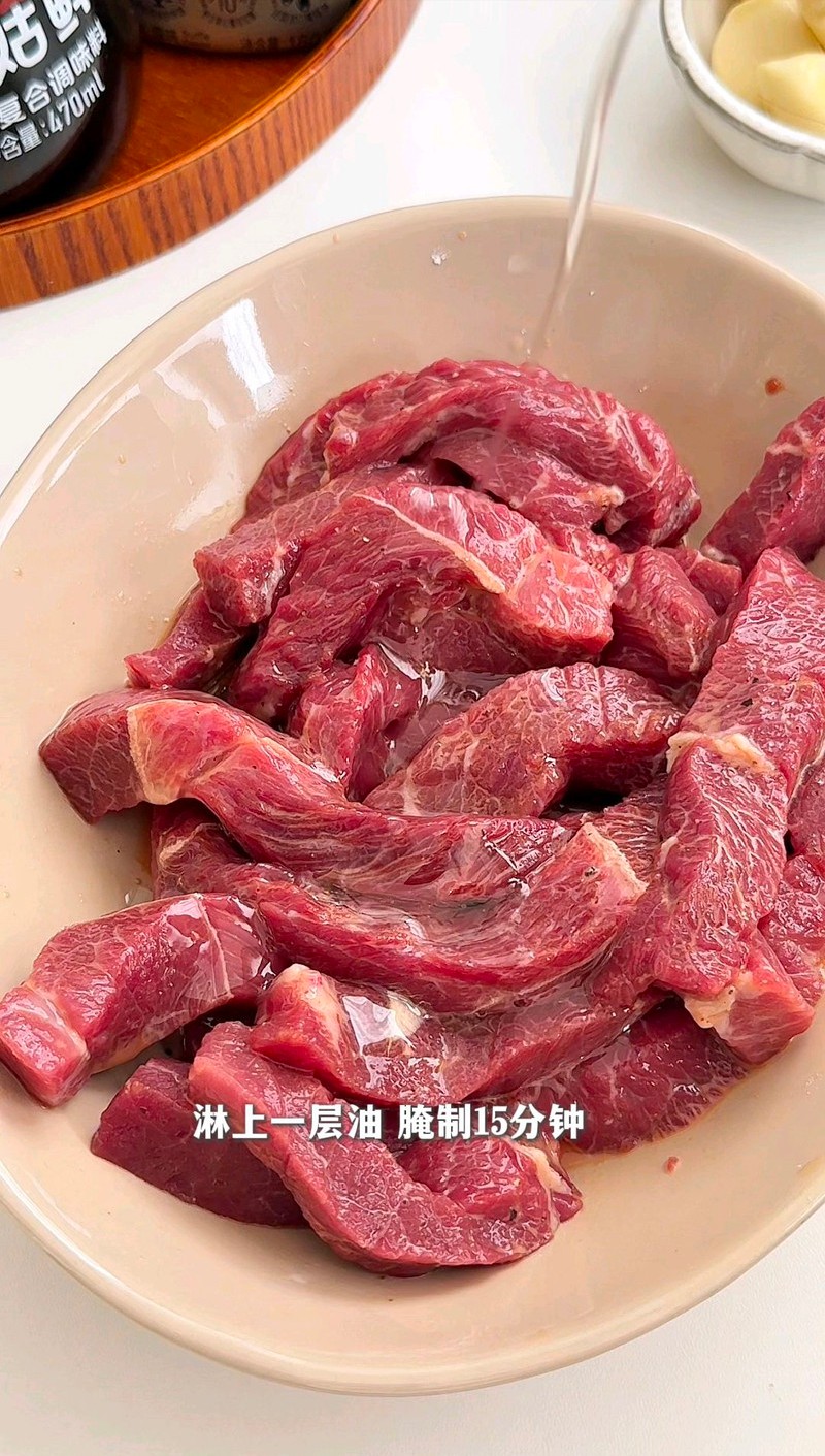 蒜香芦笋牛肉