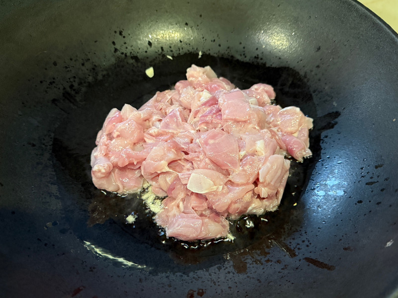 兔肉炒佛手瓜