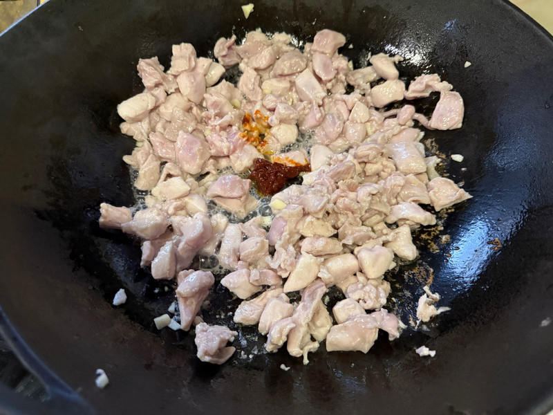 兔肉炒佛手瓜