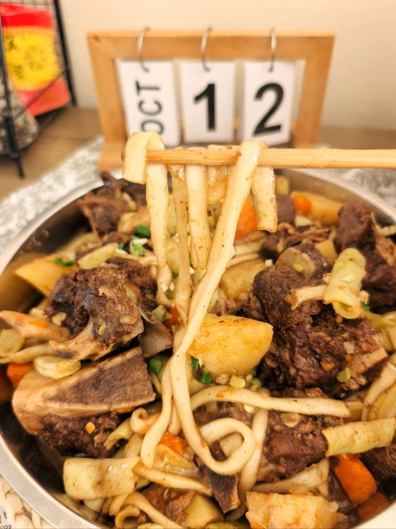 豆角土豆烧排骨