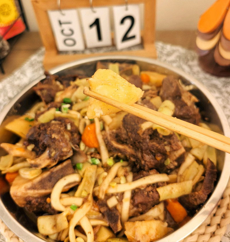 豆角土豆烧排骨