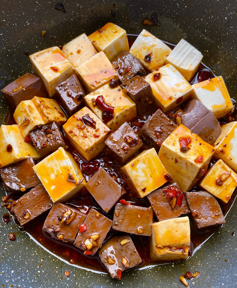 麻辣鸭血豆腐
