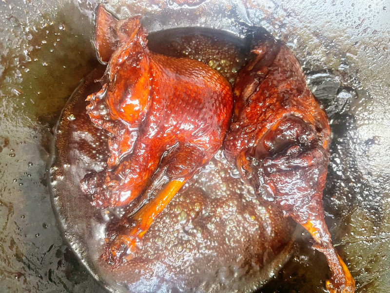 三杯酱鸭肉！