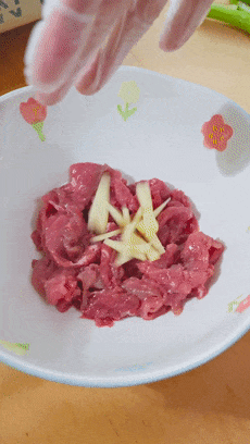 【宝宝辅食】菜芯肉粥