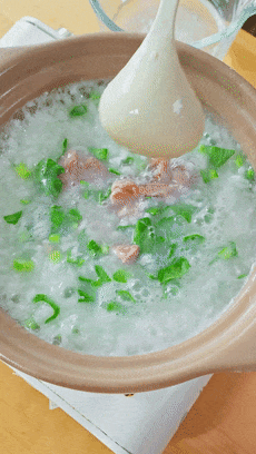 【宝宝辅食】菜芯肉粥
