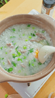 【宝宝辅食】菜芯肉粥