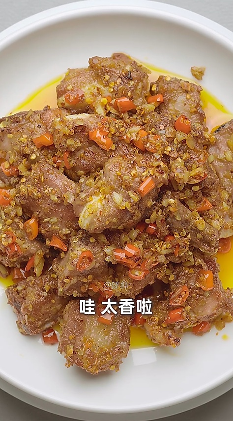 蒜香椒盐排骨