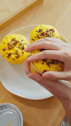 【宝宝辅食】南瓜发糕