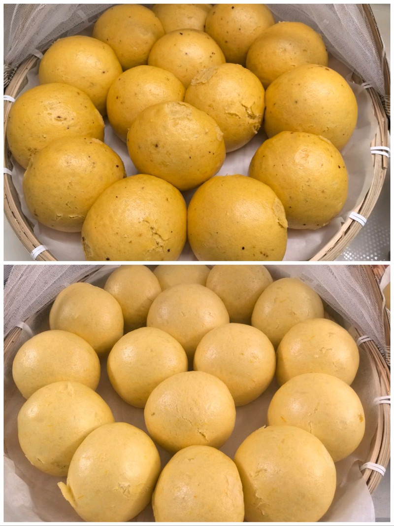 南瓜红枣馒头