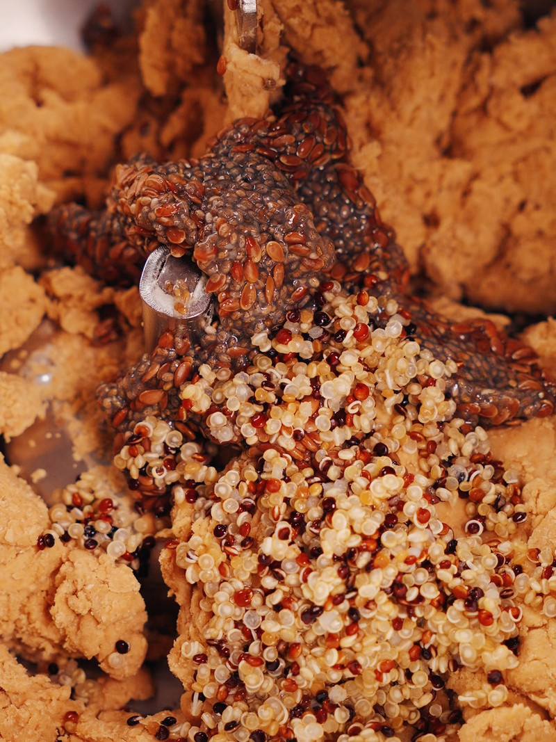 纯素膳食料理面包