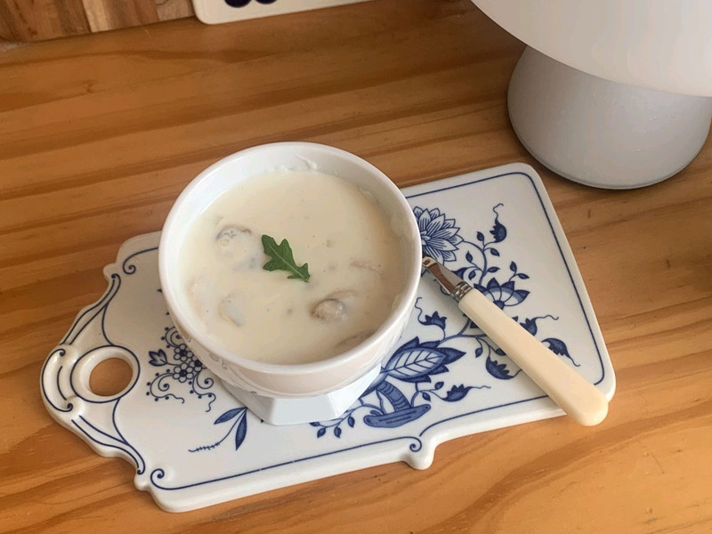 家庭版奶油蘑菇汤