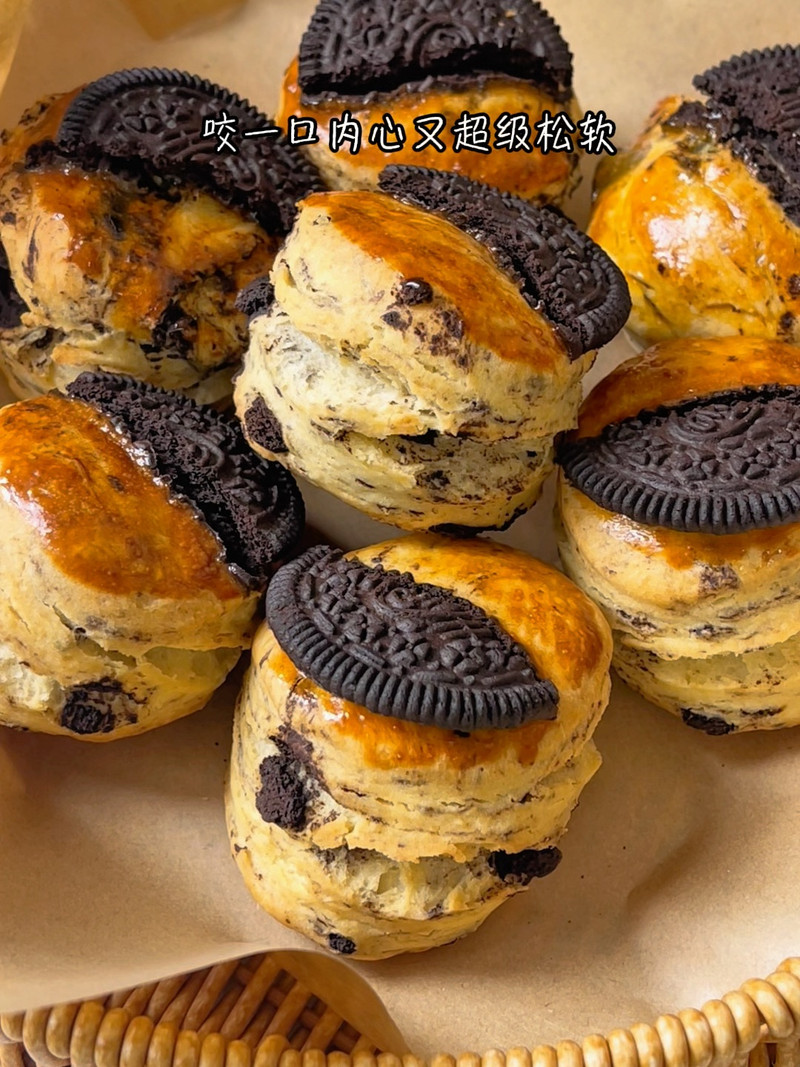 低糖少油版奥利奥司康 低糖少油版奥利奥司康