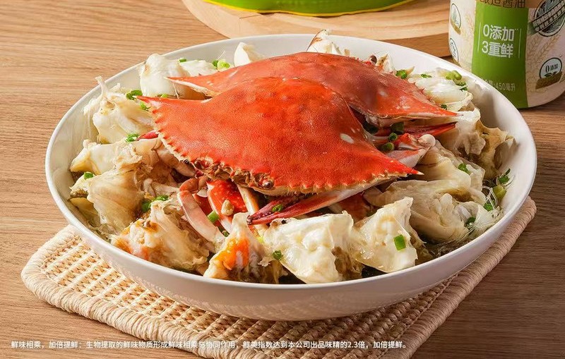 葱油梭子蟹 葱油梭子蟹