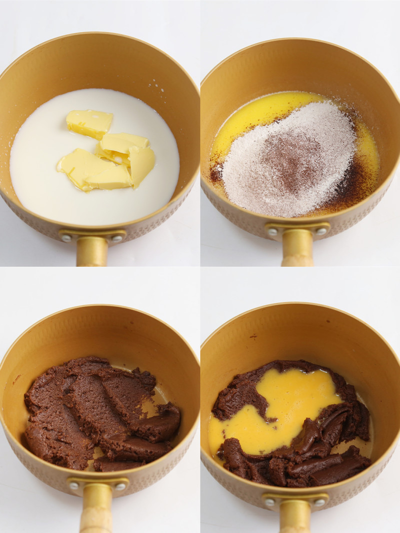 万圣节可可芝士酱酥皮泡芙 万圣节可可芝士酱酥皮泡芙