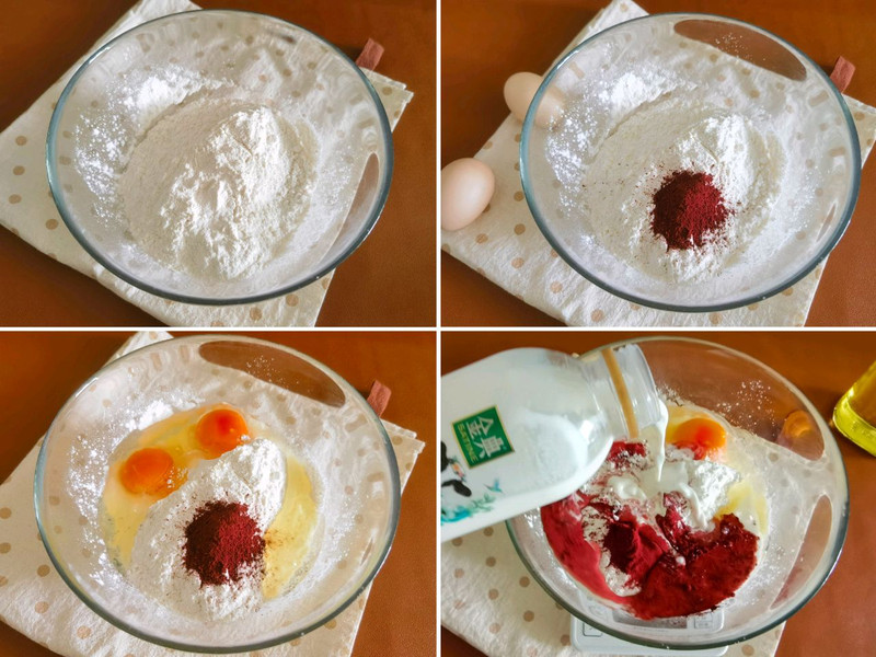 健康小点心～红曲麻薯