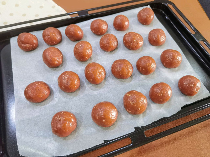 健康小点心～红曲麻薯