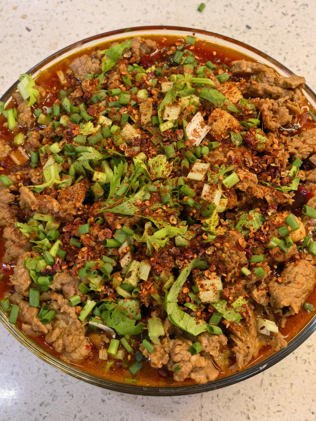 水煮牛肉 水煮牛肉